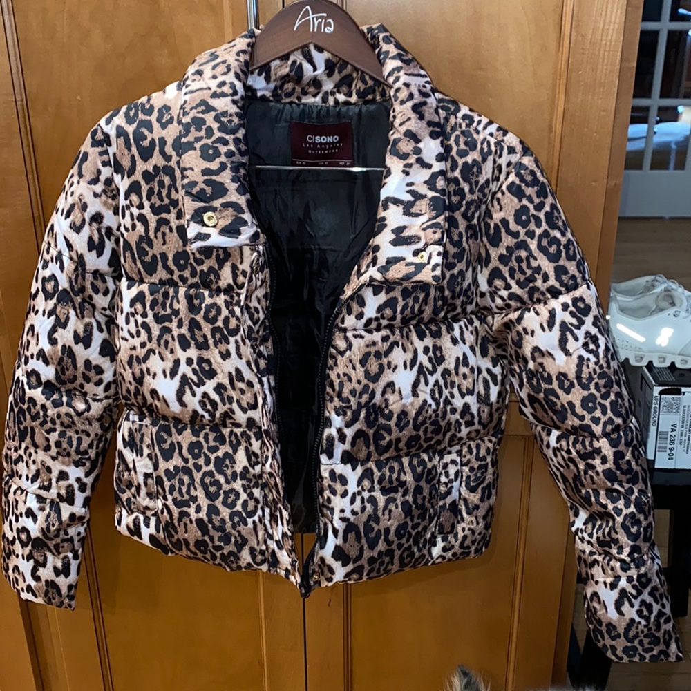 CI Sono Leopard Puffer